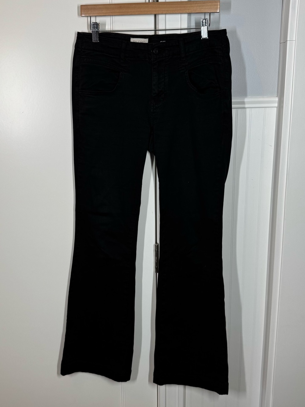 Anthropologie Pilcro Black Bootcut Trouser Pant 2024 size 27 neutral classic